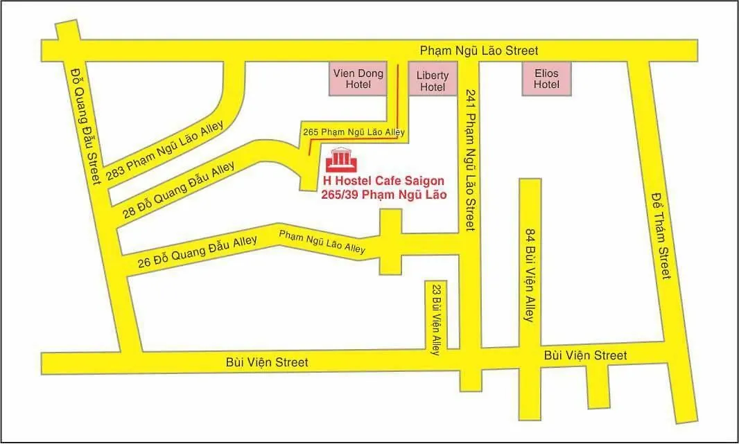 H Best Hostel Cafe Saigon Ho Chi Minh City Hotel